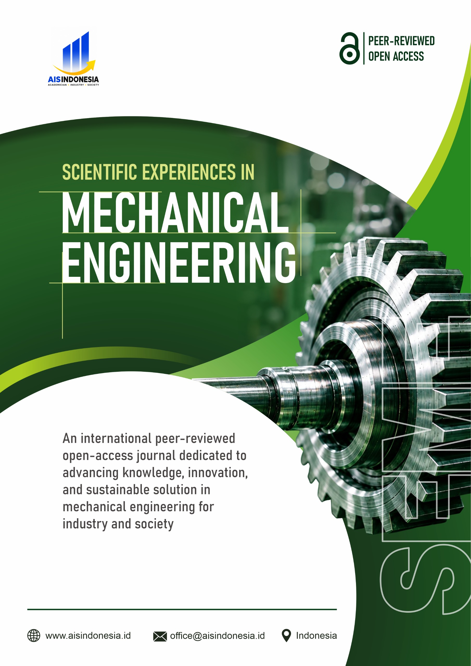 Scientific Experiences in Mechanical Engineering (SEME)